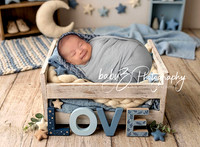 babyZ photography flushing new york newborn photographer Blue-LOVE 1W
