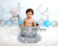babyZ photography Bayside New York first birthday cake smash photographer  IMG_1249 1a W